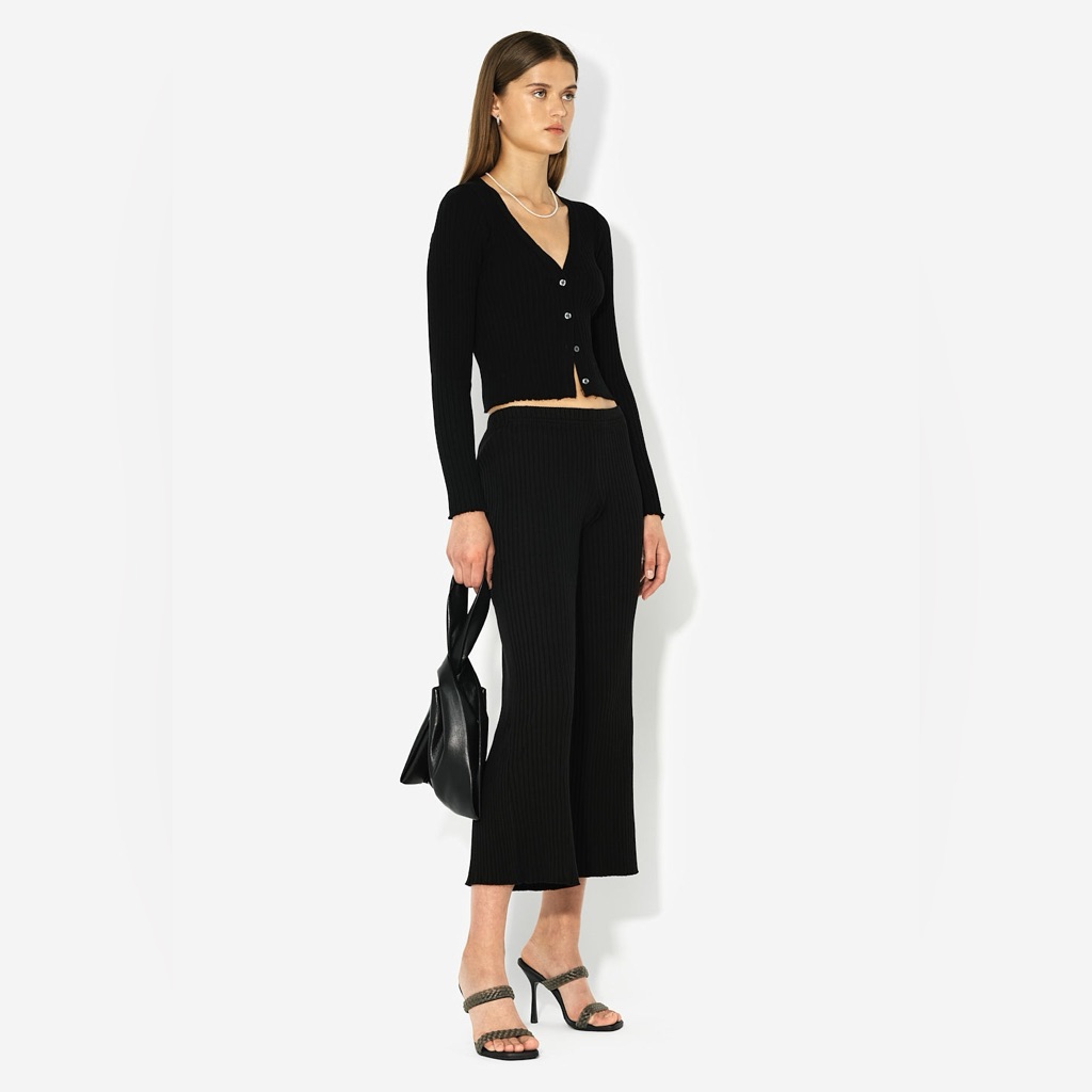 John Elliot Ginza Rib Cropped Pants